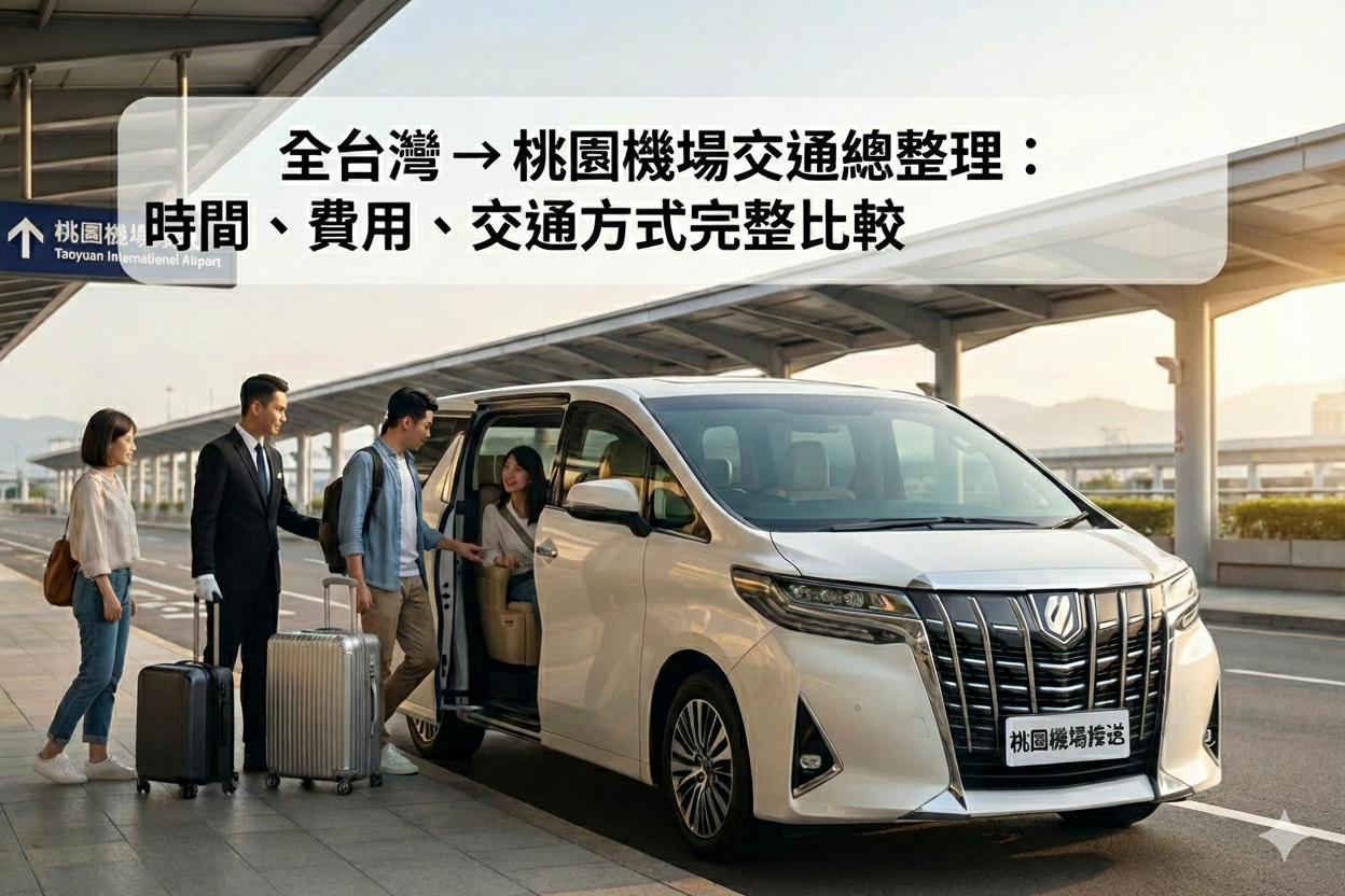 台灣桃園機場交通總整理